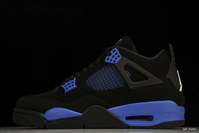 1st Kicks 4 Game Jordan CT8527-018 Royal Black Retro 0705